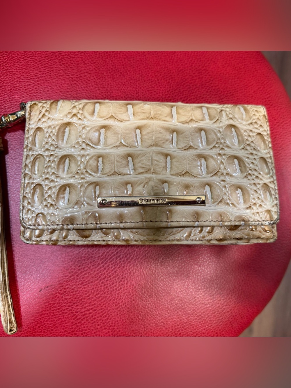 Brahmin clutch Wristlet wallet. She’s perfect.